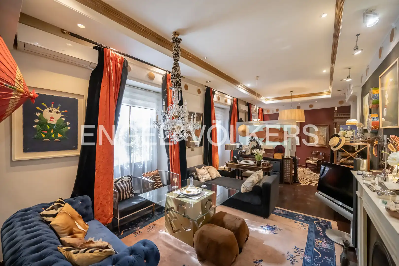 Sala de estar de Piso en venta en Madrid con Aire acondicionado, Calefacción y Balcón