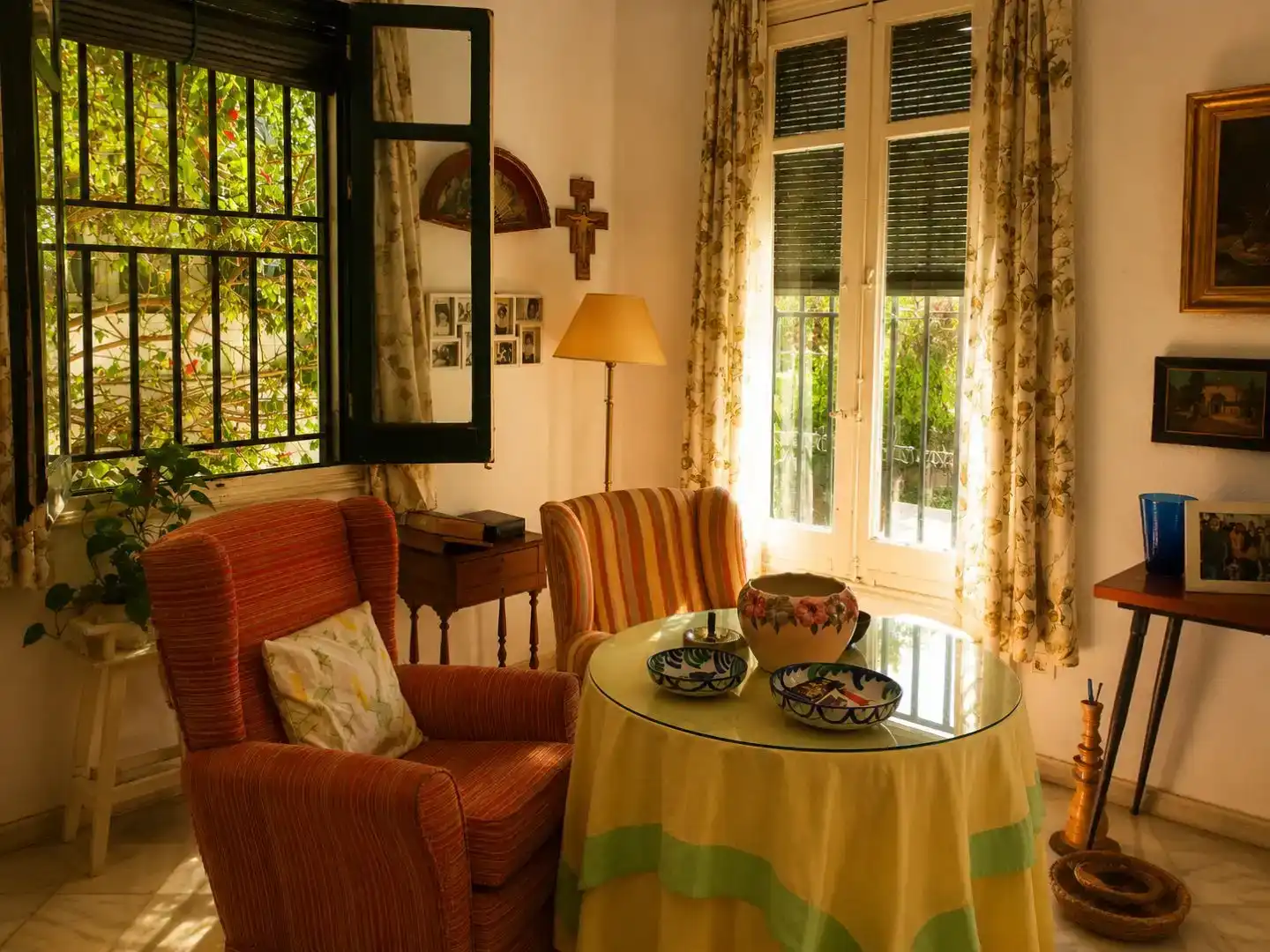 Living room of Flat for sale in Sevilla  with Private garden