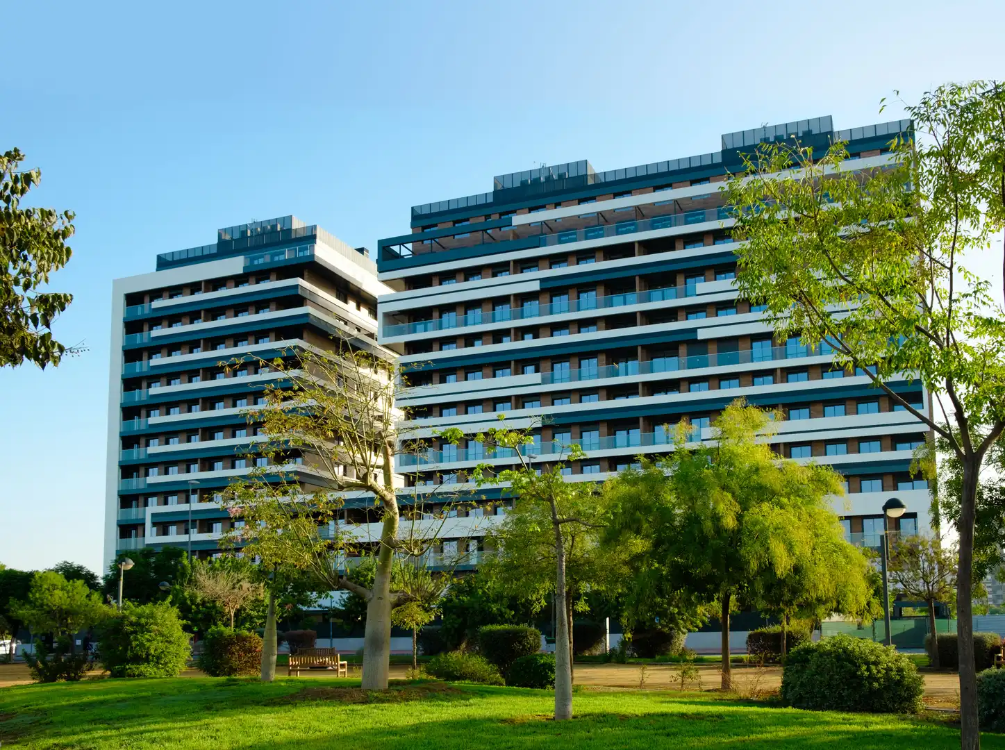Vista exterior de Ático en venta en Murcia con Aire acondicionado, Calefacción y Jardín privado