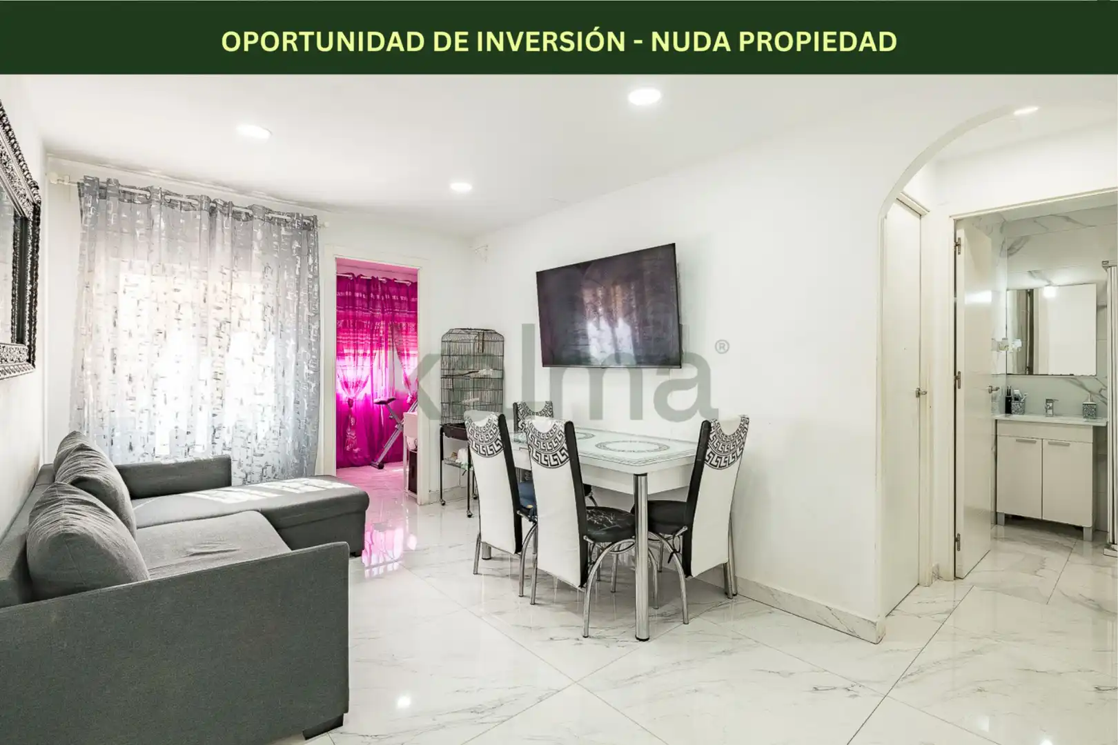 Vista exterior de Piso en venta en Santa Coloma de Gramenet con Aire acondicionado, Calefacción y Amueblado