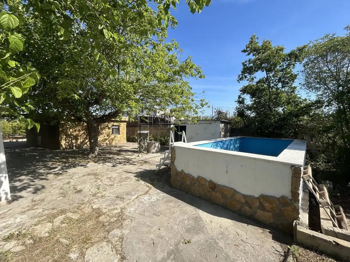 Schwimmbecken von Haus oder Chalet zum Verkauf in Castellón de la Plana / Castelló de la Plana mit Privatgarten, Abstellraum und Schwimmbad