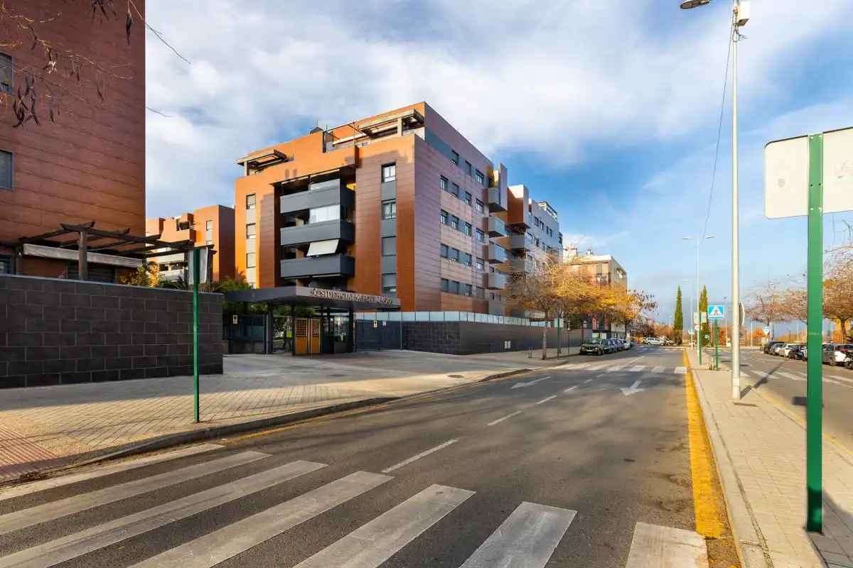 Exterior view of Flat for rent in Granada  with Heating, Private garden and Storage room