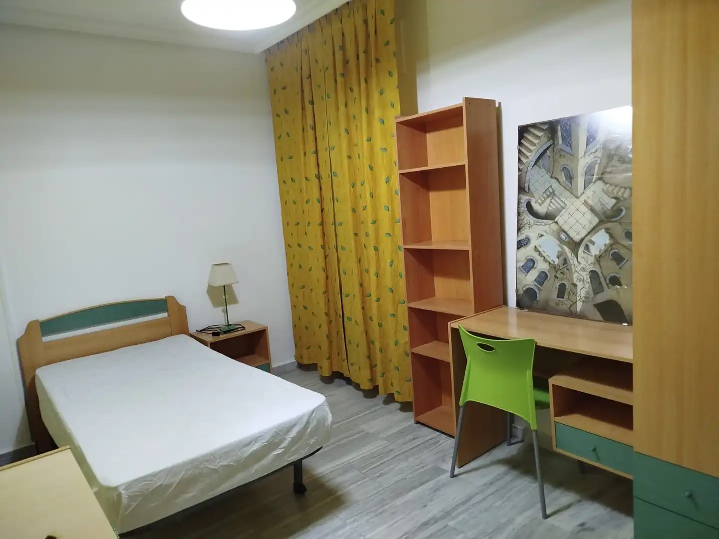 Bedroom of Flat for rent in Ciudad Real  with Heating, Terrace and Furnished