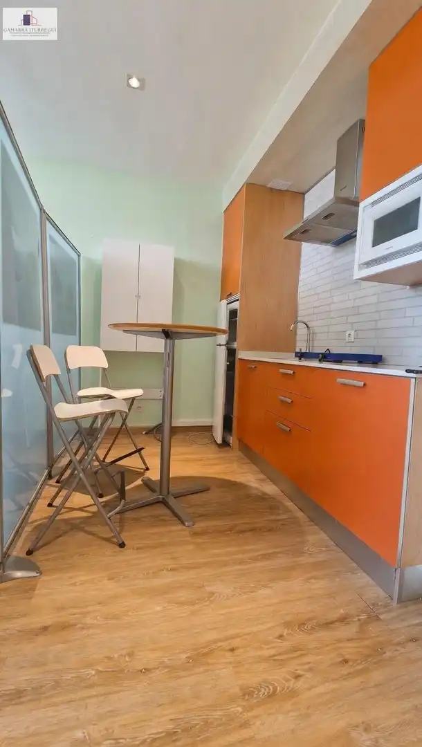 Kitchen of Office for rent in Tres Cantos  with Air Conditioner, Heating and Furnished