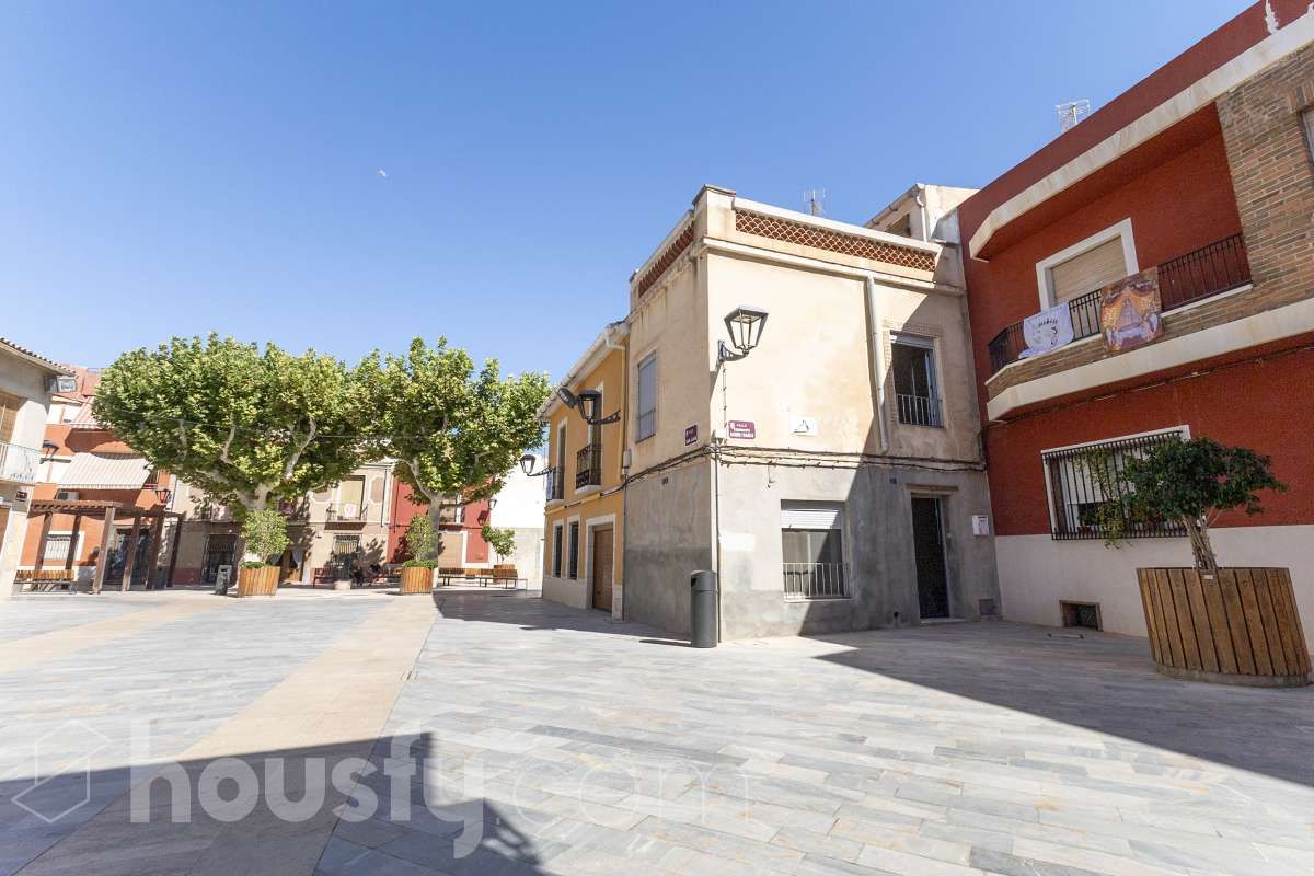 Exterior view of Single-family semi-detached for sale in Aspe  with Terrace