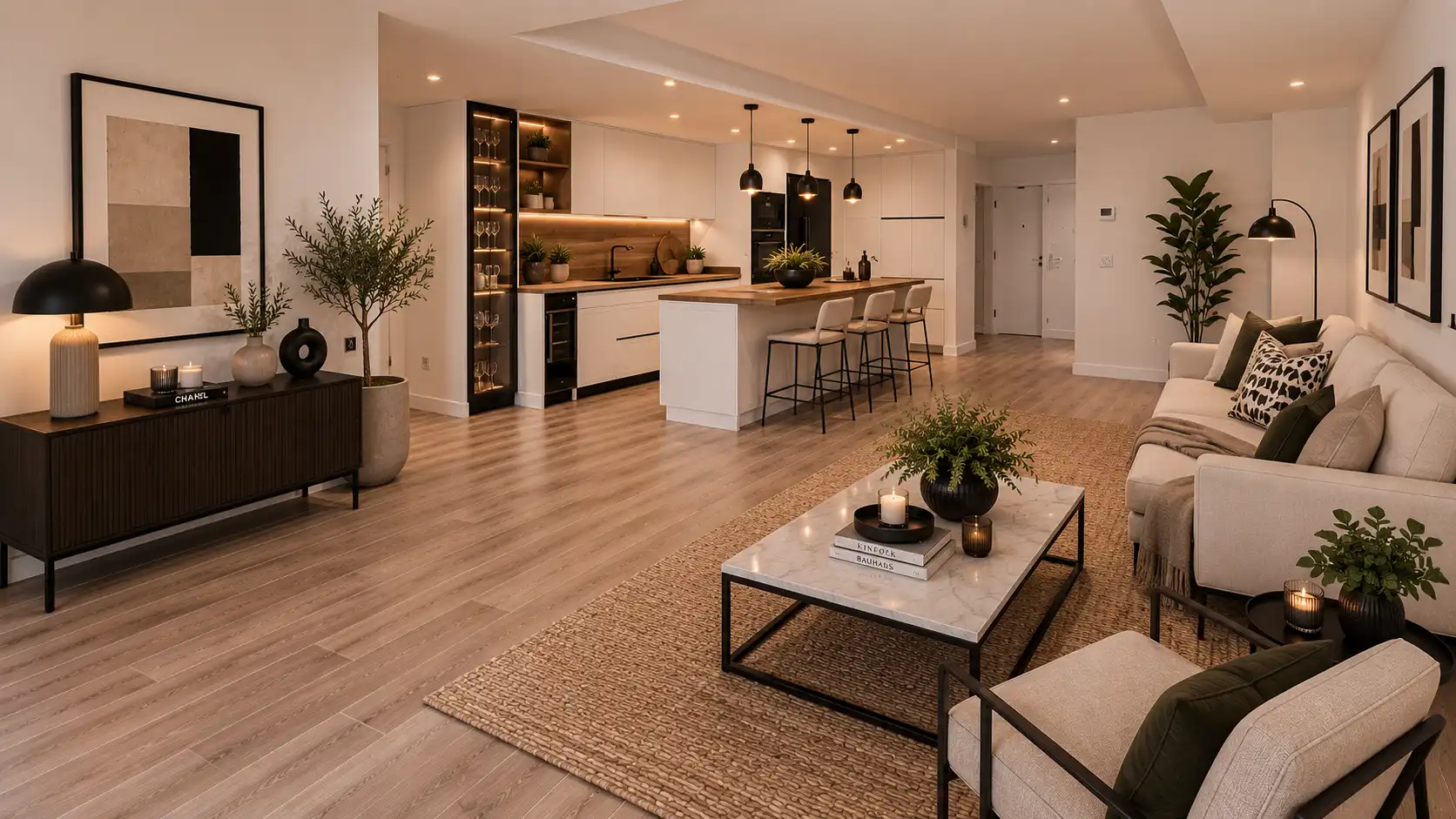 Sala de estar de Casa adosada en venta en Las Rozas de Madrid con Calefacción, Jardín privado y Terraza