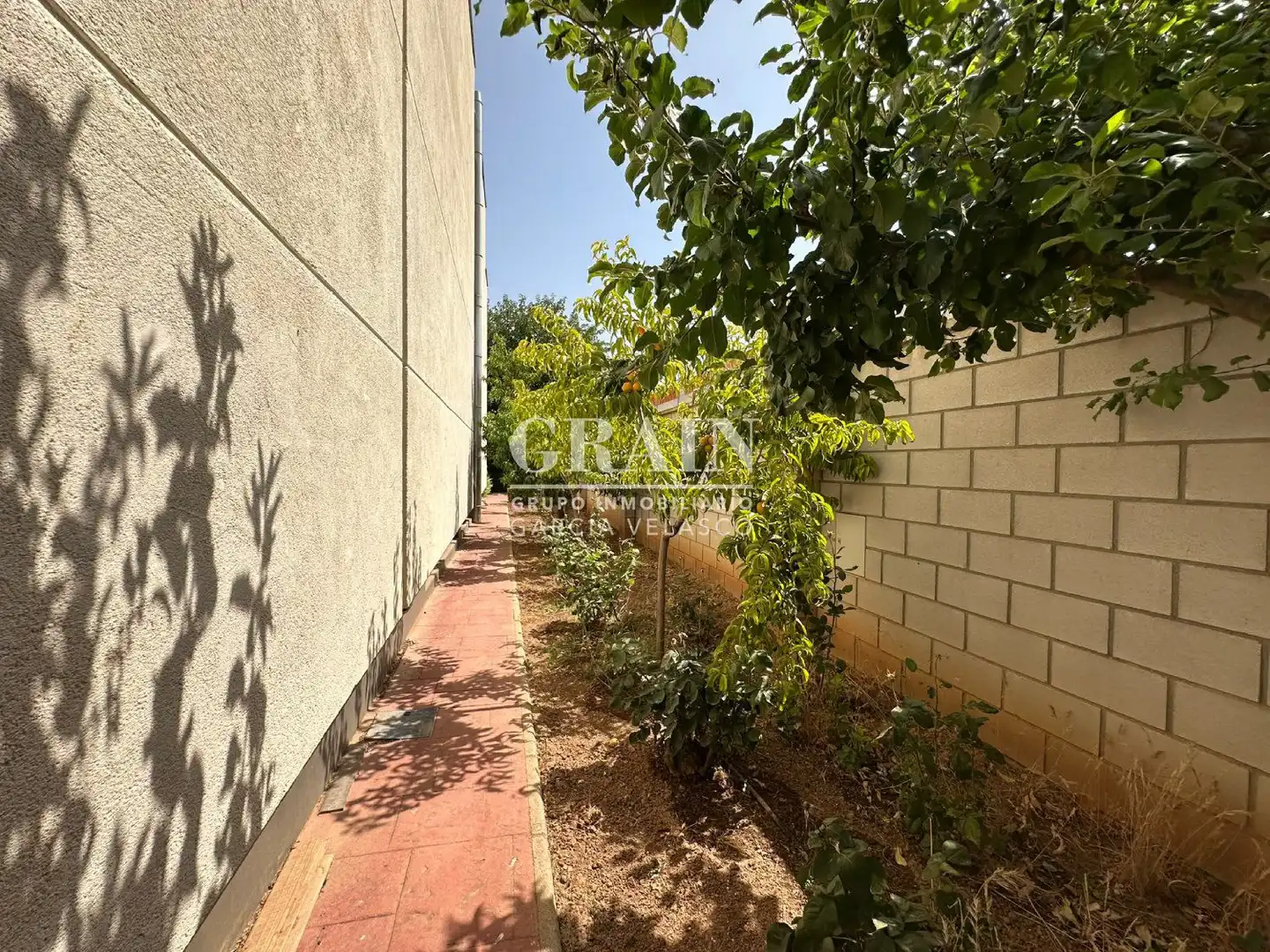 Jardí de Casa adosada en venda en Albacete amb Calefacció, Jardí privat i Terrassa