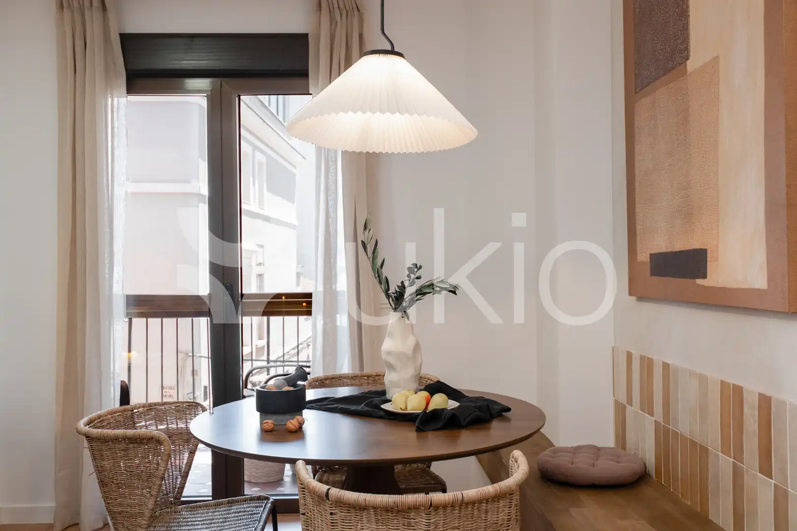 Bedroom of Apartments for rent in Madrid  with Air Conditioner, Heating and Terrace