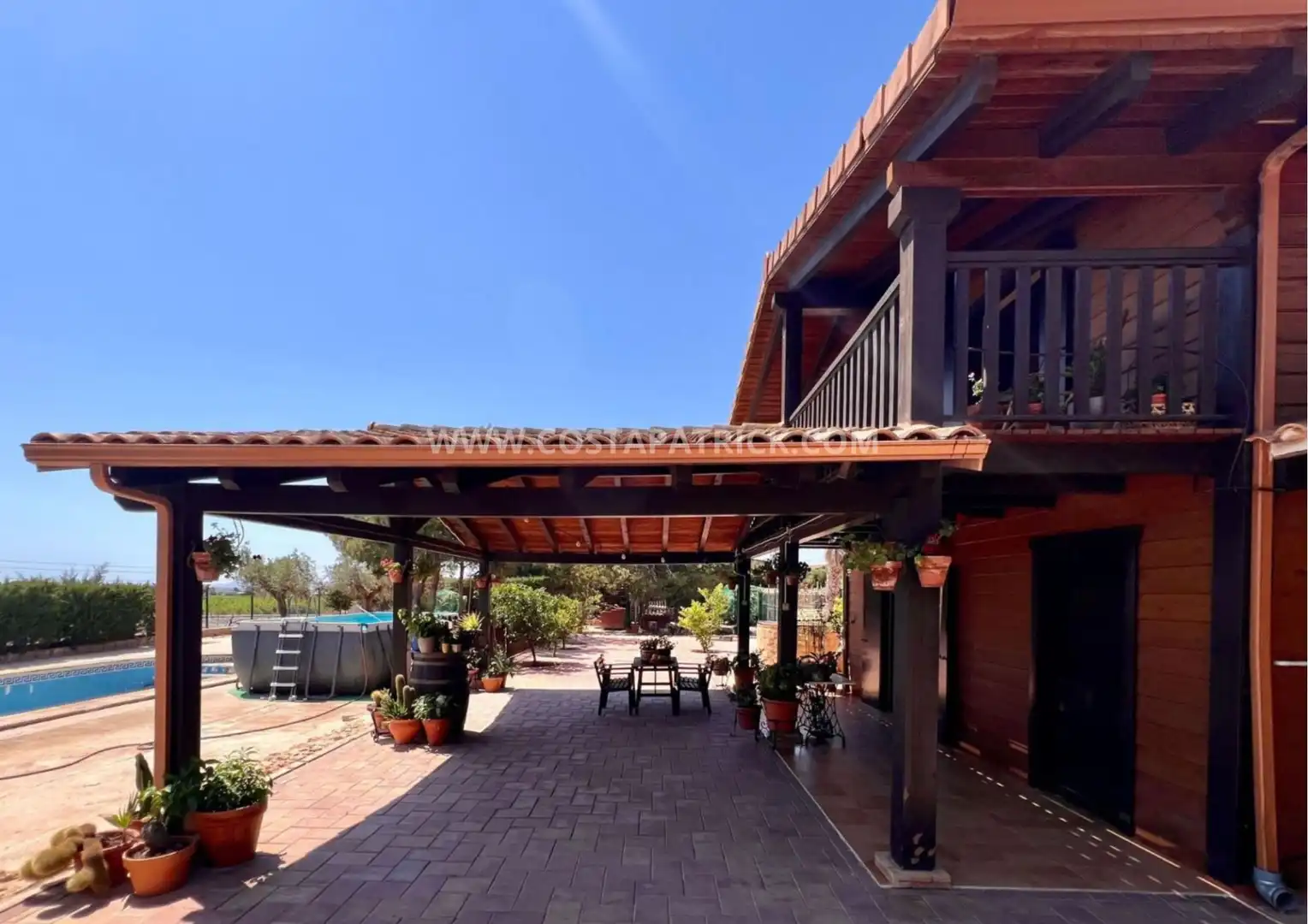 Terraza de Casa o chalet en venta en Torre-Pacheco con Aire acondicionado, Calefacción y Jardín privado