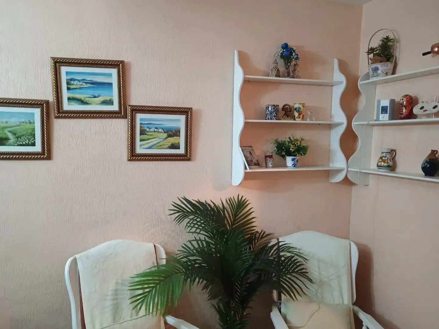 Sala d'estar de Pis en venda en Mairena del Aljarafe amb Jardí privat, Terrassa i Balcó