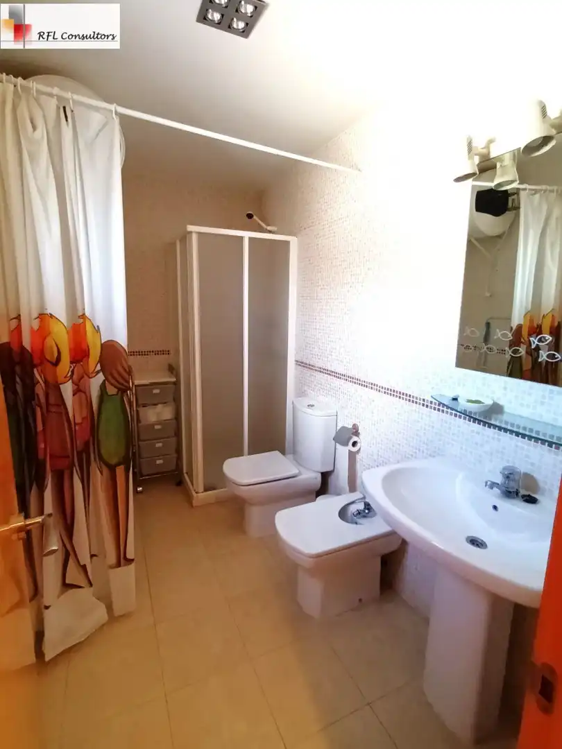 Bany de Apartament en venda en Torreblanca amb Aire condicionat, Jardí privat i Terrassa