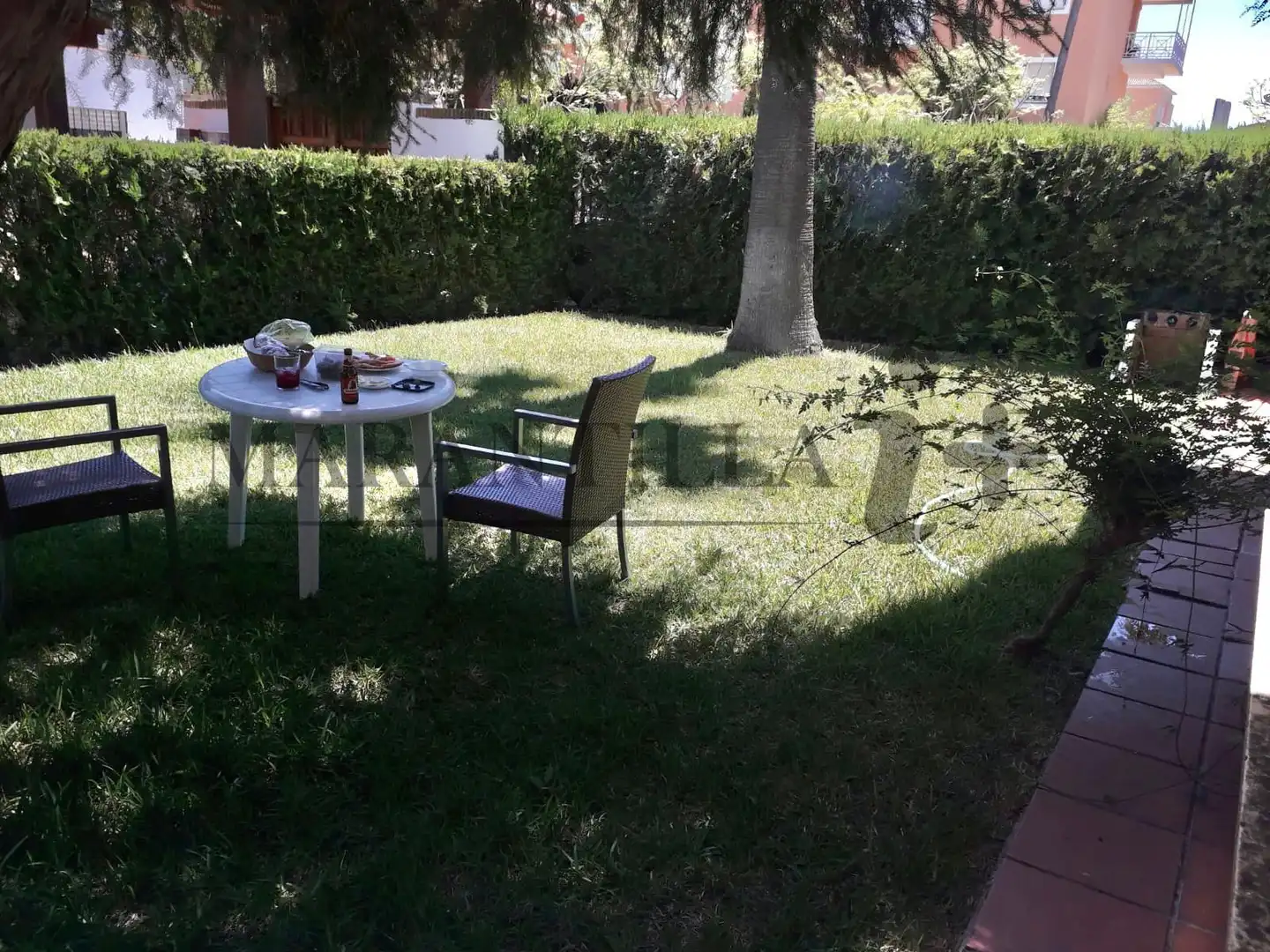 Jardí de Planta baixa en venda en Islantilla amb Jardí privat, Terrassa i Moblat