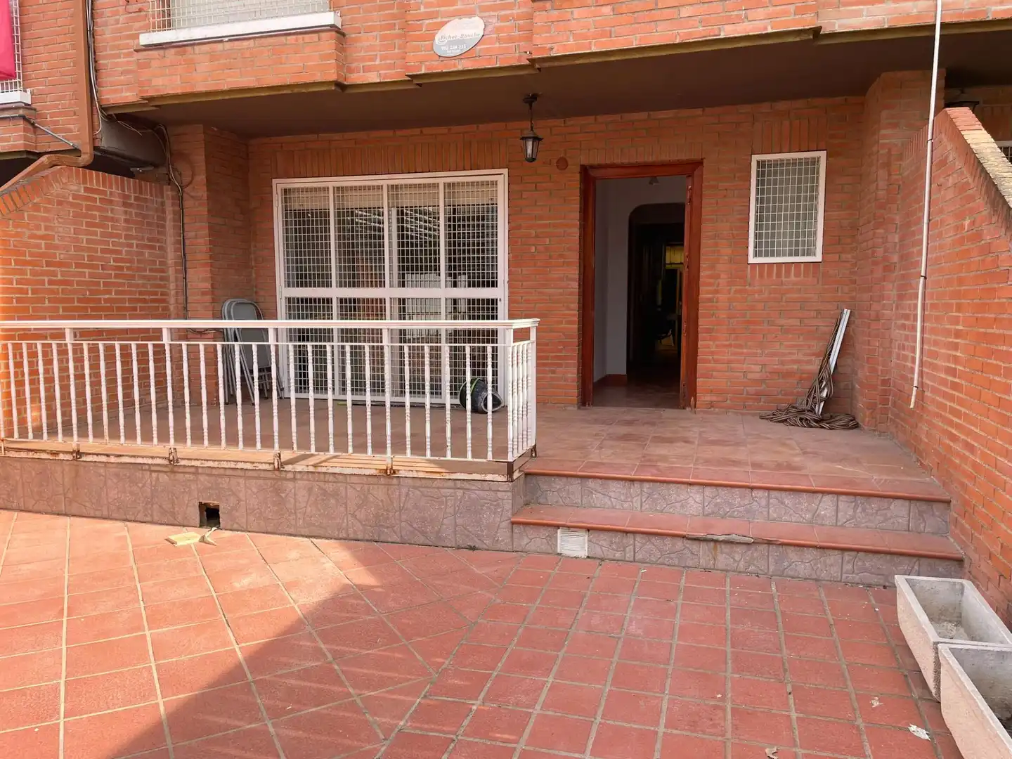 Terraza de Casa adosada de alquiler en Murcia con Aire acondicionado, Calefacción y Jardín privado