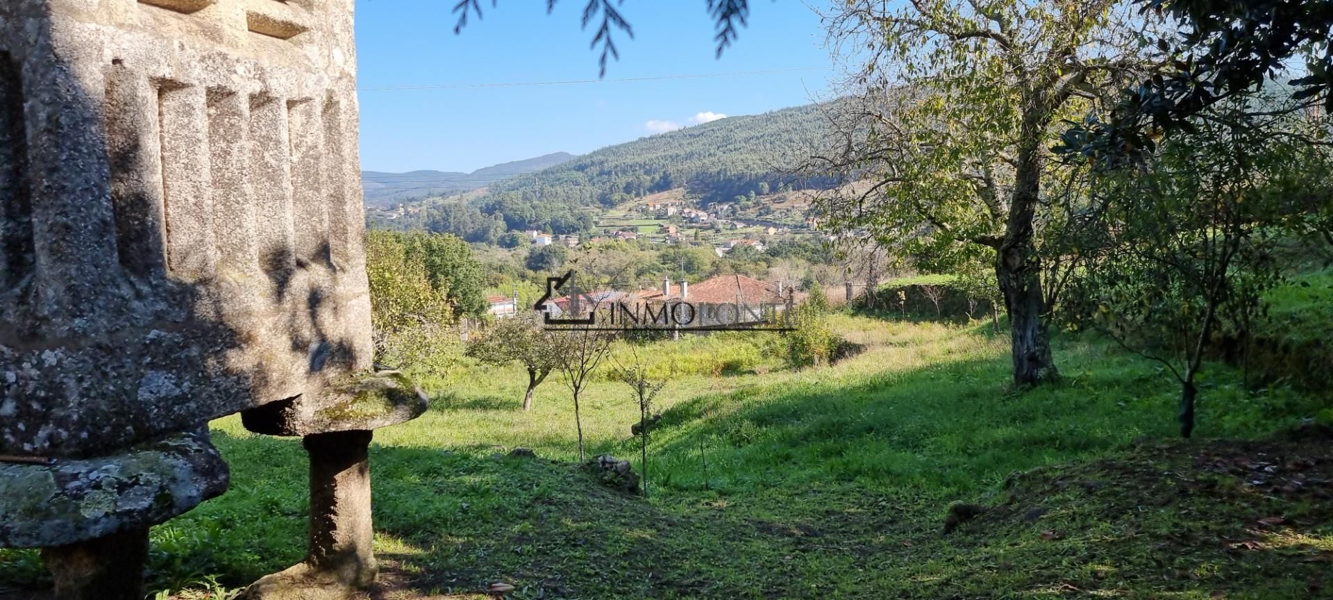 Exterior view of House or chalet for sale in Pontevedra Capital   with Private garden