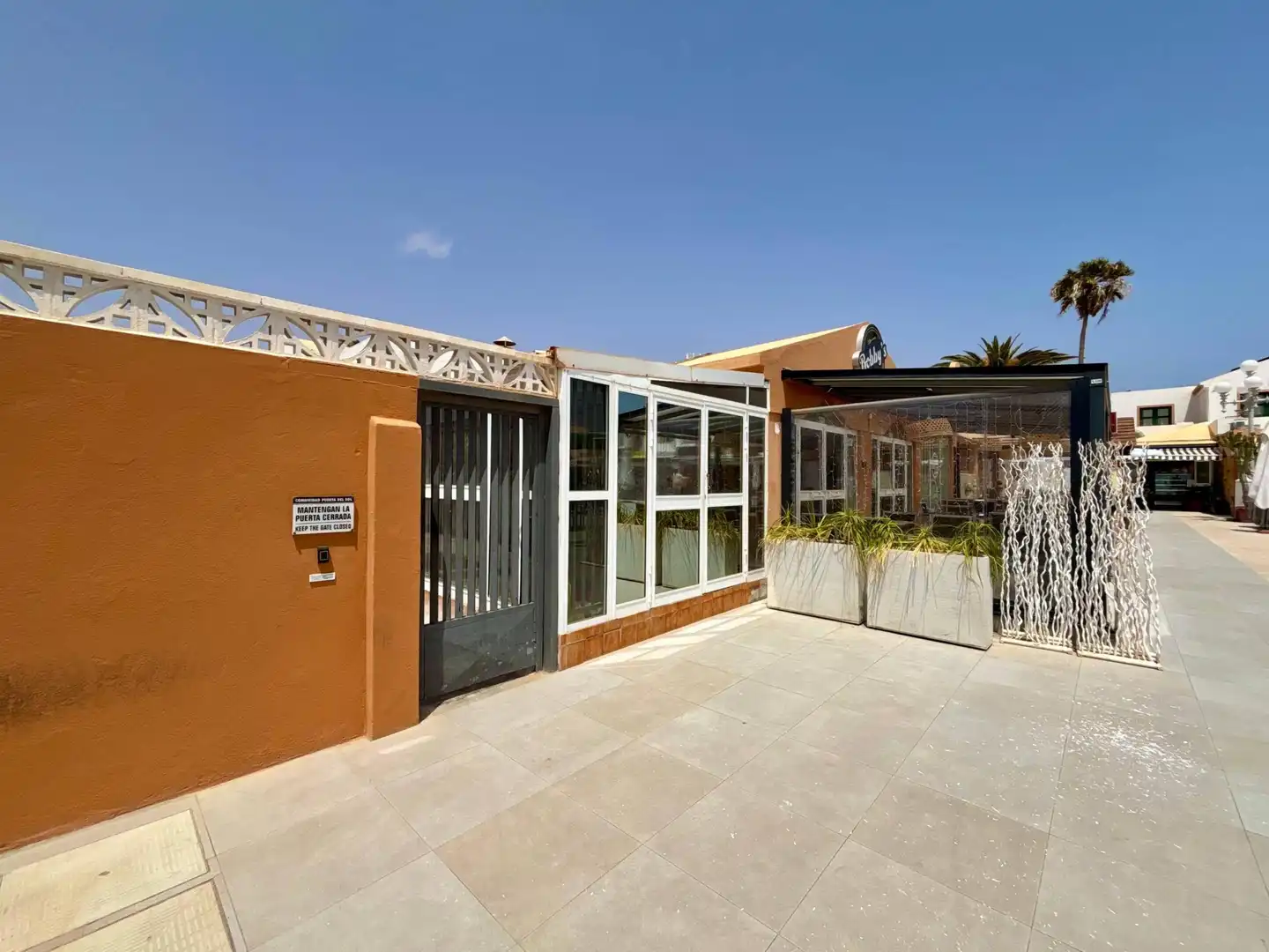 Vista exterior de Apartament en venda en Antigua amb Jardí privat, Terrassa i Moblat