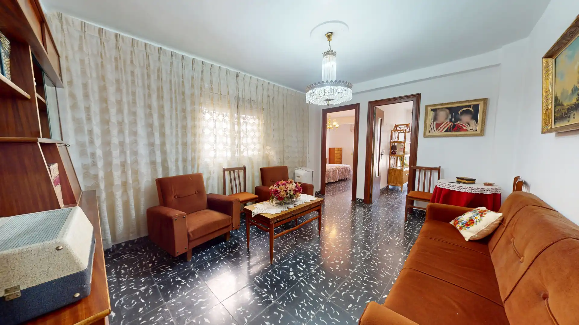 Living room of Flat for sale in Elda  with Balcony