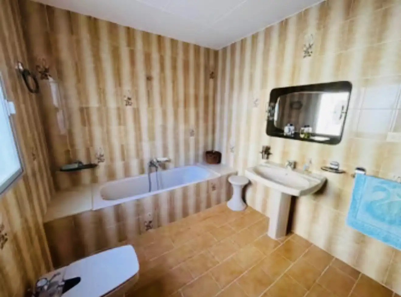 Badezimmer von Einfamilien-Reihenhaus zum Verkauf in La Vall de Laguar mit Terrasse, Abstellraum und Möbliert