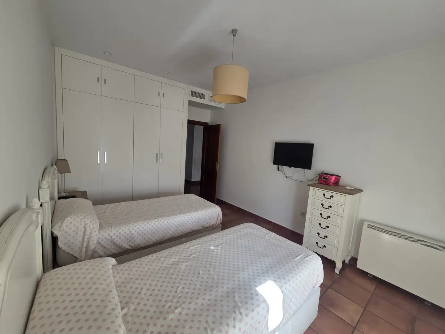 Bedroom of Flat for rent in Olivenza  with Air Conditioner, Heating and Furnished