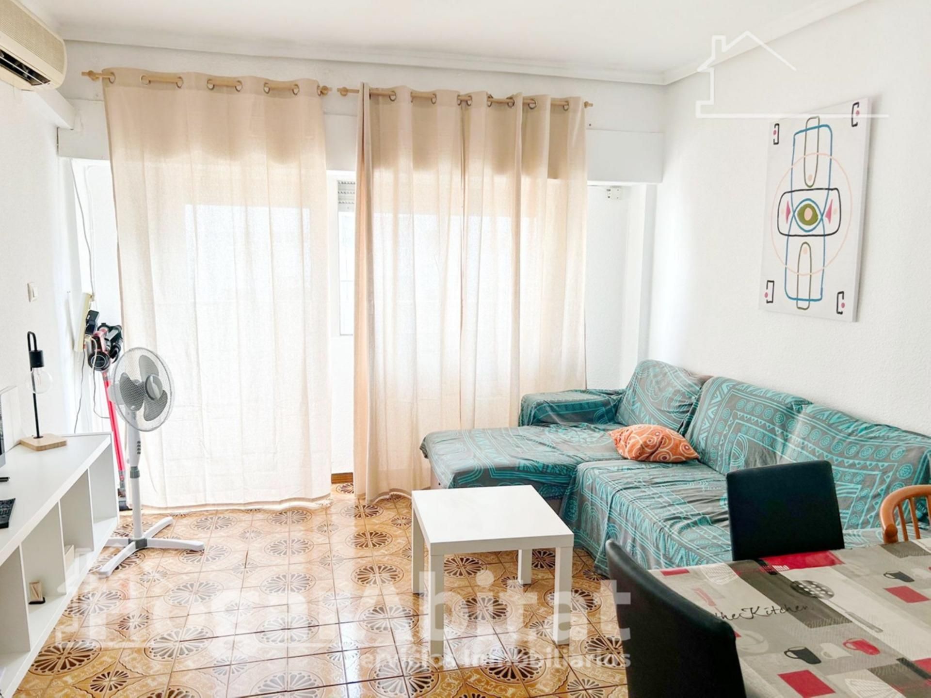 Sala de estar de Piso en venta en  Valencia Capital con Aire acondicionado, Calefacción y Balcón