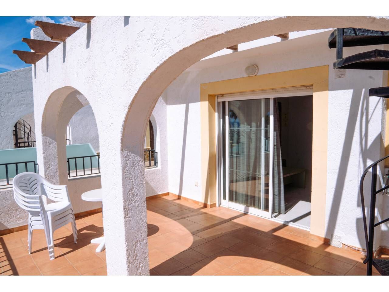 Terrace of Single-family semi-detached for sale in Calpe / Calp  with Air Conditioner, Terrace and Furnished
