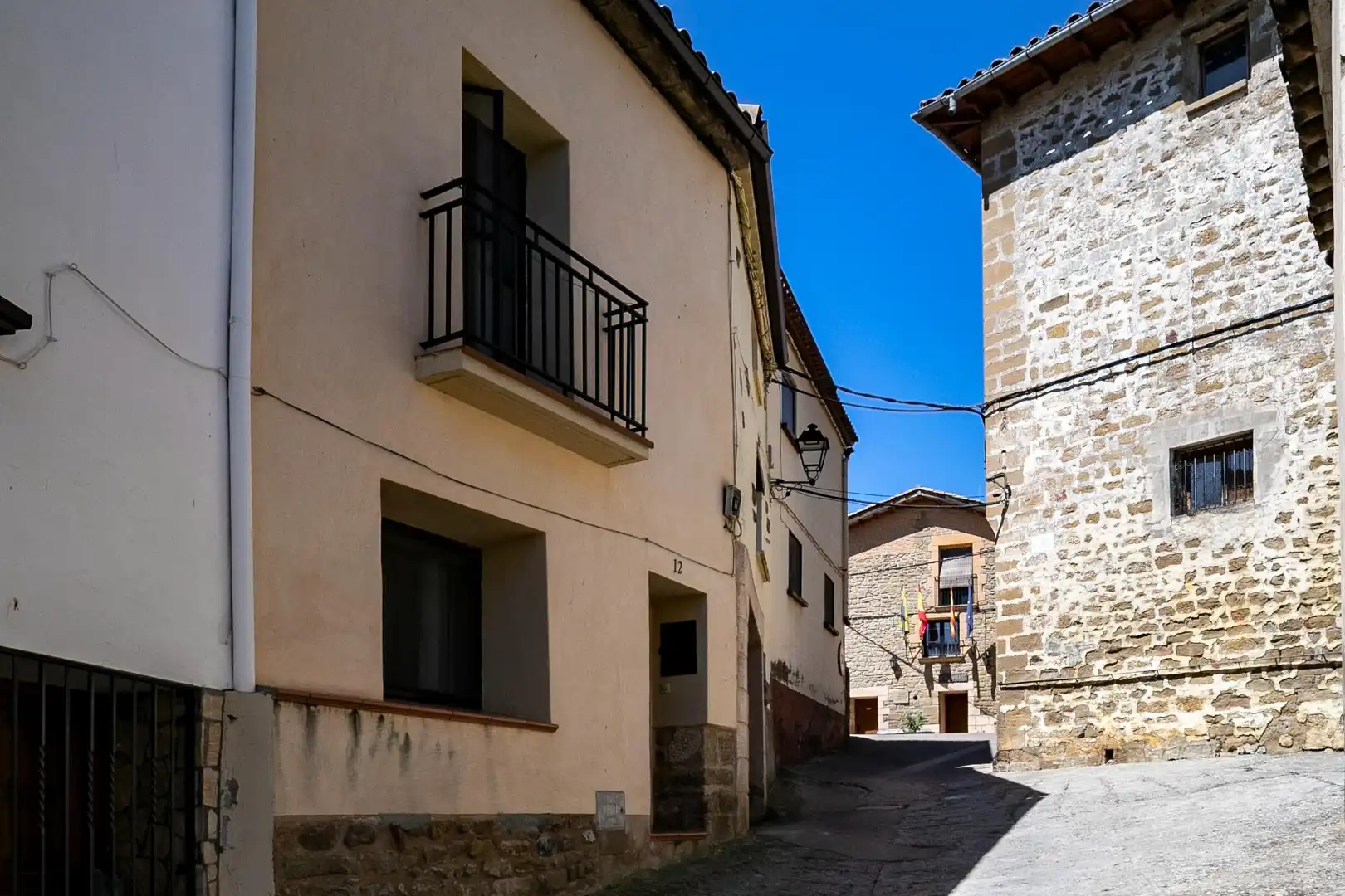 Vista exterior de Casa o chalet en venta en Santa Eulalia de Gállego con Amueblado