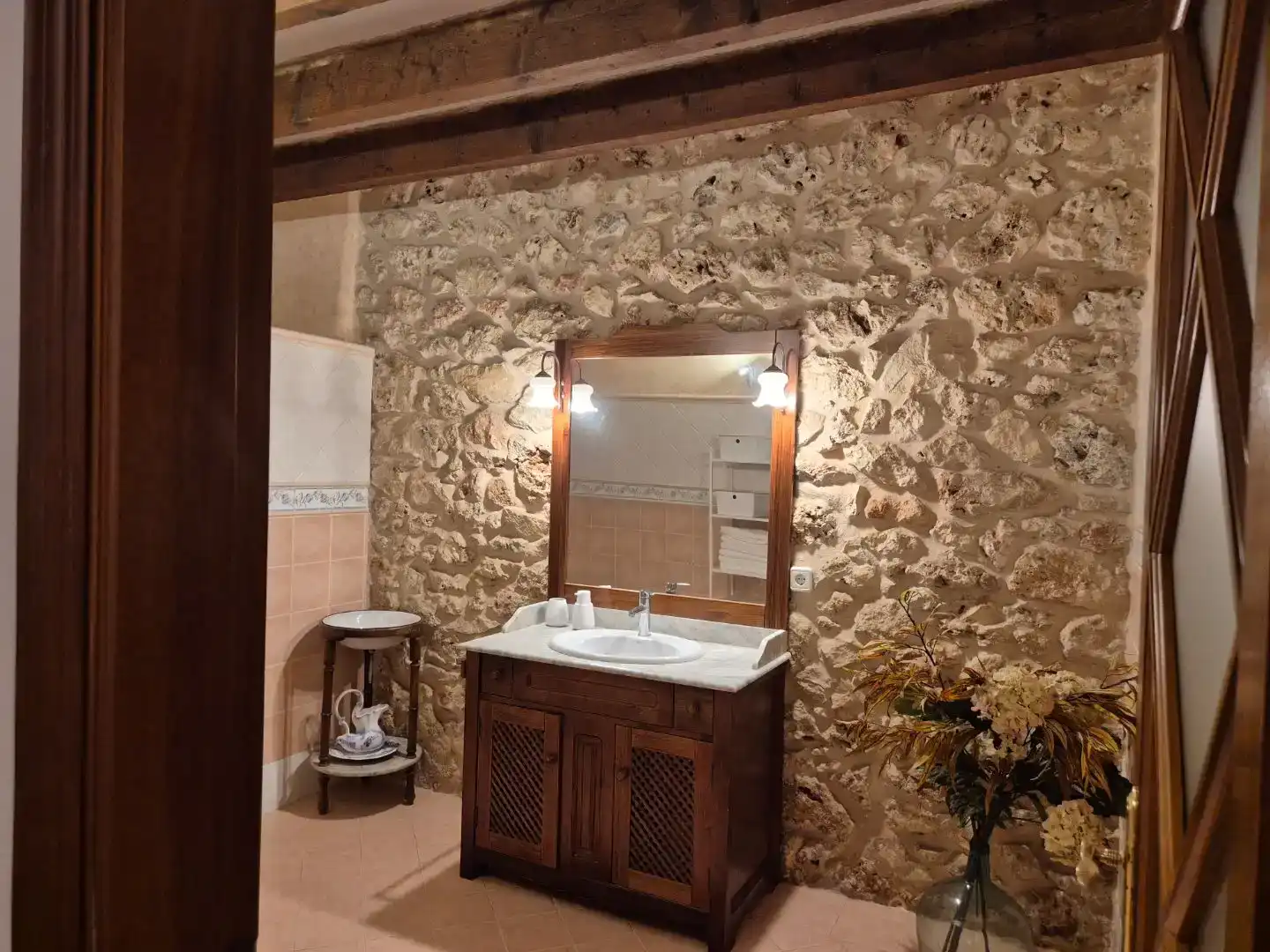 Bany de Casa adosada de lloguer en Ariany amb Aire condicionat, Jardí privat i Traster