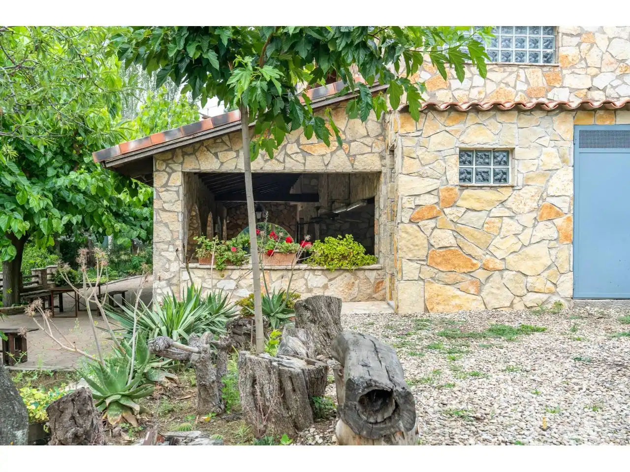 Jardí de Finca rústica en venda en Riudecols amb Calefacció, Jardí privat i Piscina