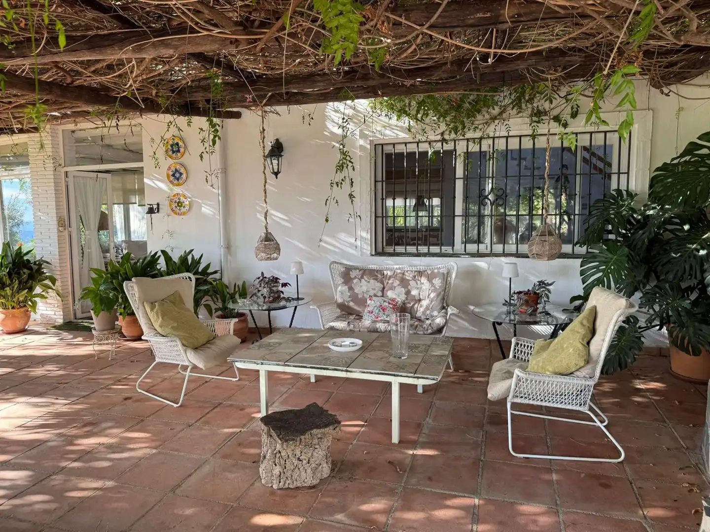 Terrassa de Casa o xalet de lloguer en Genalguacil amb Terrassa