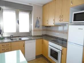 Kitchen of Flat to rent in Gijón   with Heating, Parquet flooring and Furnished