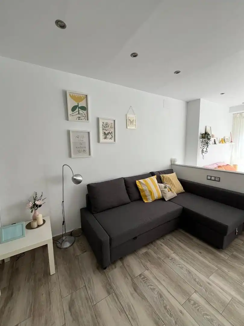 Living room of Study for rent in Torremolinos  with Air Conditioner, Heating and Furnished