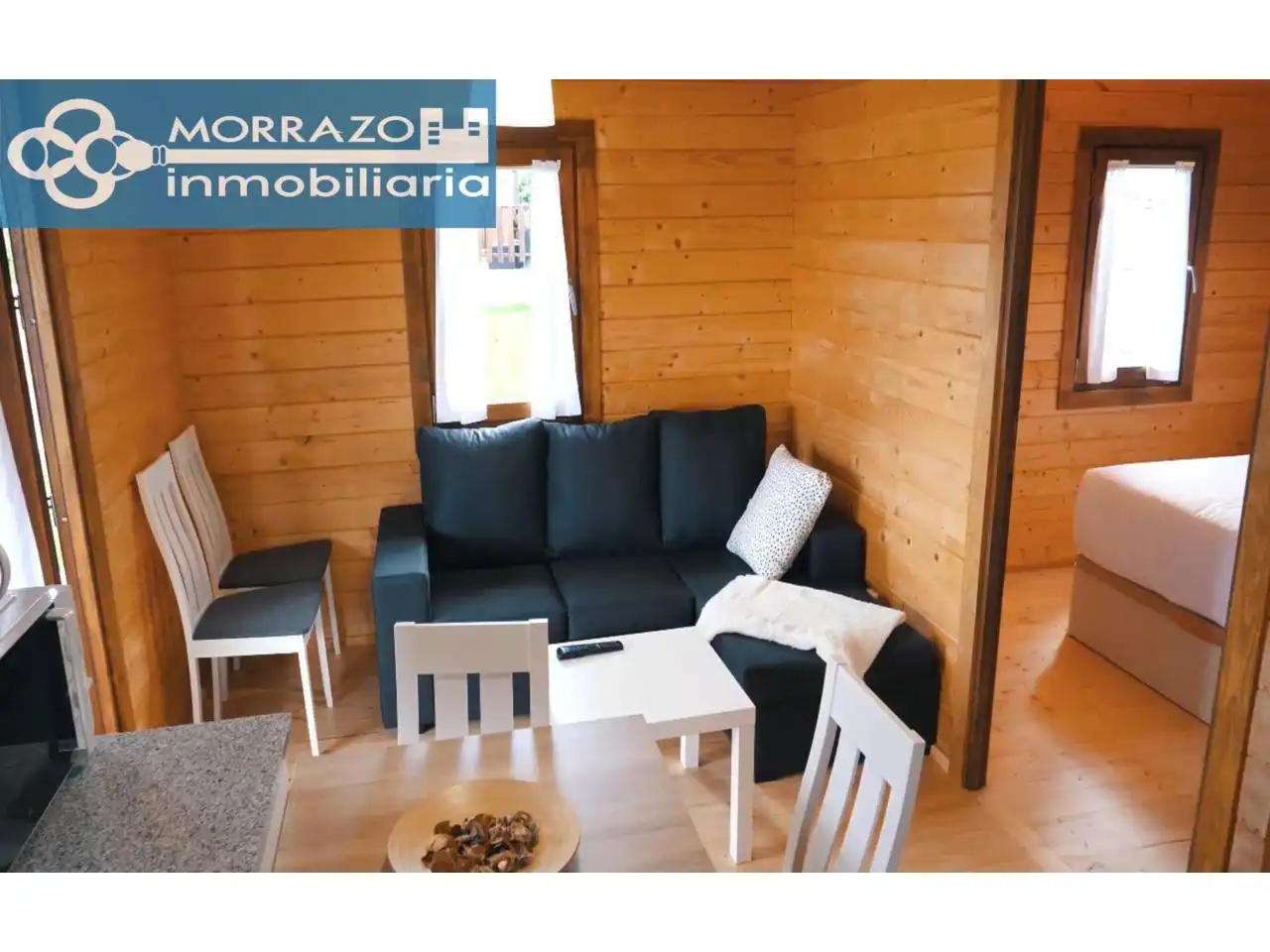 Sala d'estar de Casa o xalet en venda en Bueu amb Calefacció, Terrassa i Moblat