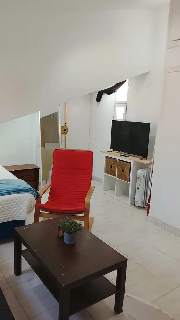 Living room of Study for rent in Madrid  with Heating