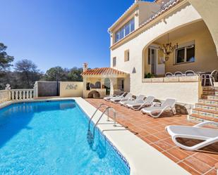 Exterior view of House or chalet for sale in Jávea / Xàbia