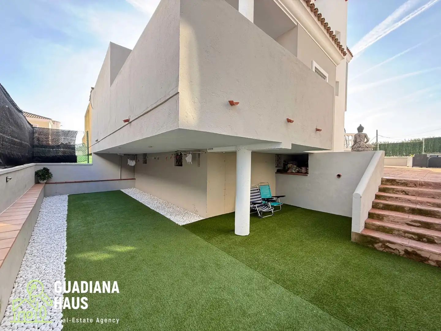 Vista exterior de Apartament en venda en Ayamonte amb Aire condicionat, Jardí privat i Terrassa