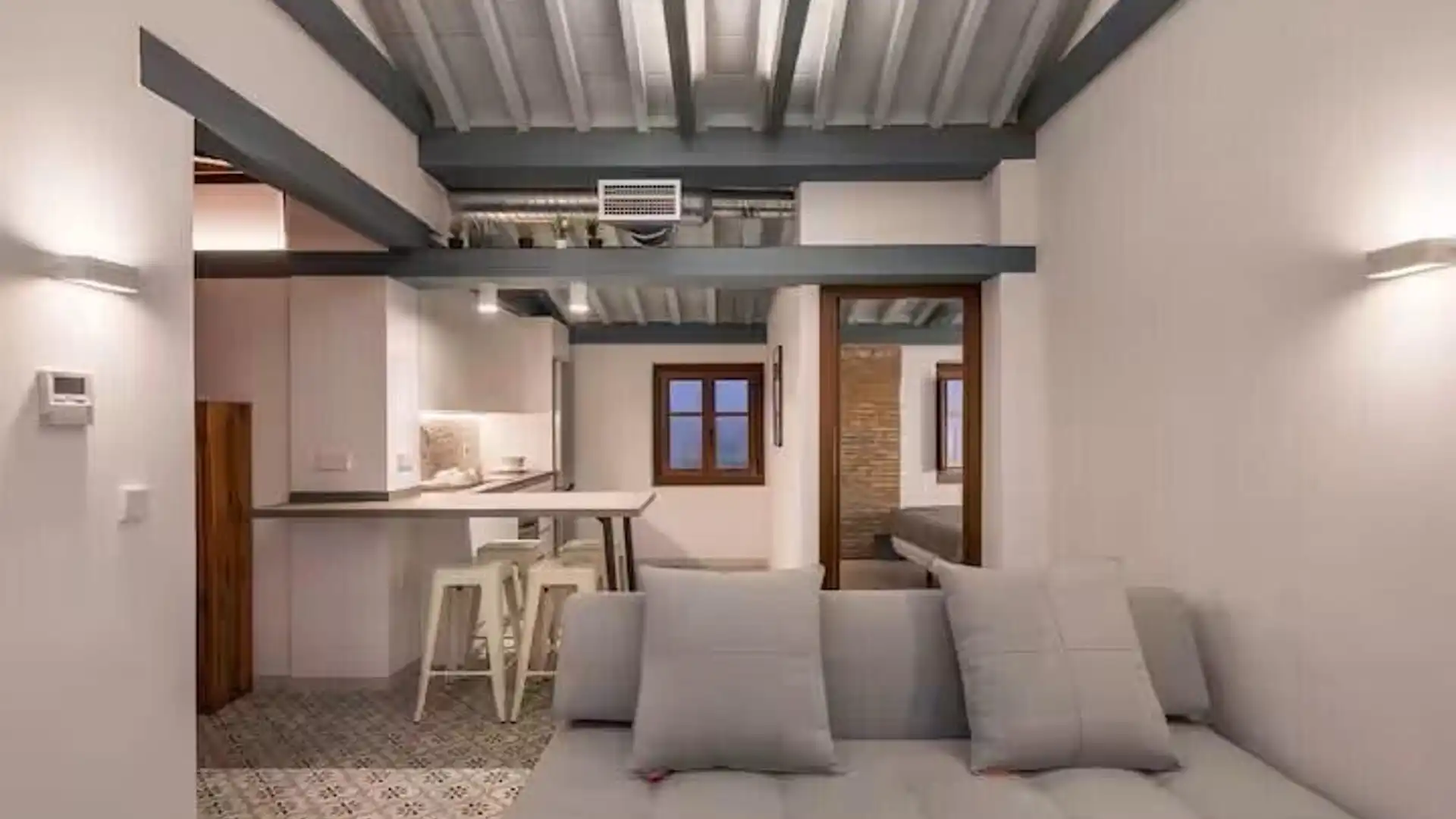 Sala d'estar de Pis de lloguer en  Granada Capital