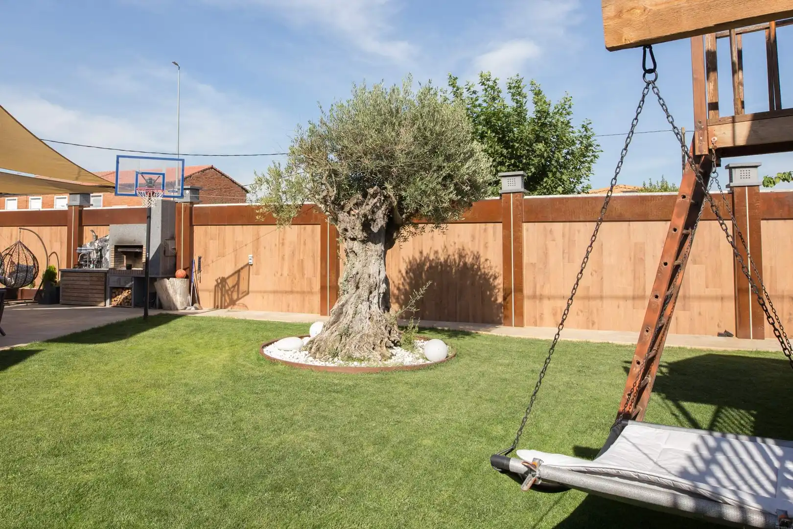 Jardín de Casa o chalet en venta en Villaturiel
