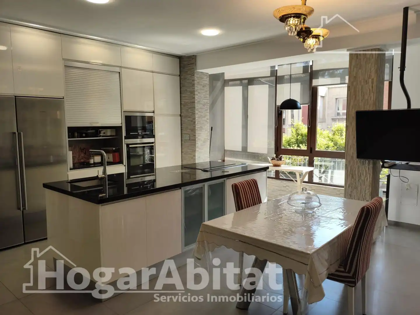 Cuina de Casa o xalet en venda en Sagunto / Sagunt amb Aire condicionat