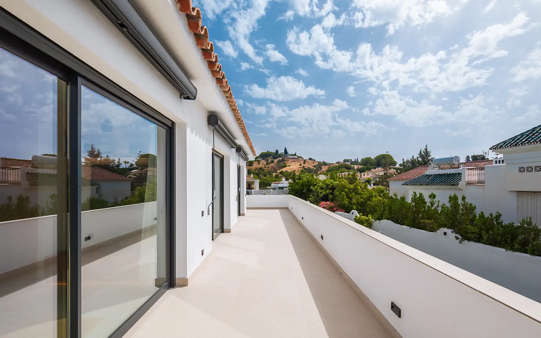 Terraza de Casa o chalet en venta en Marbella con Aire acondicionado, Jardín privado y Terraza