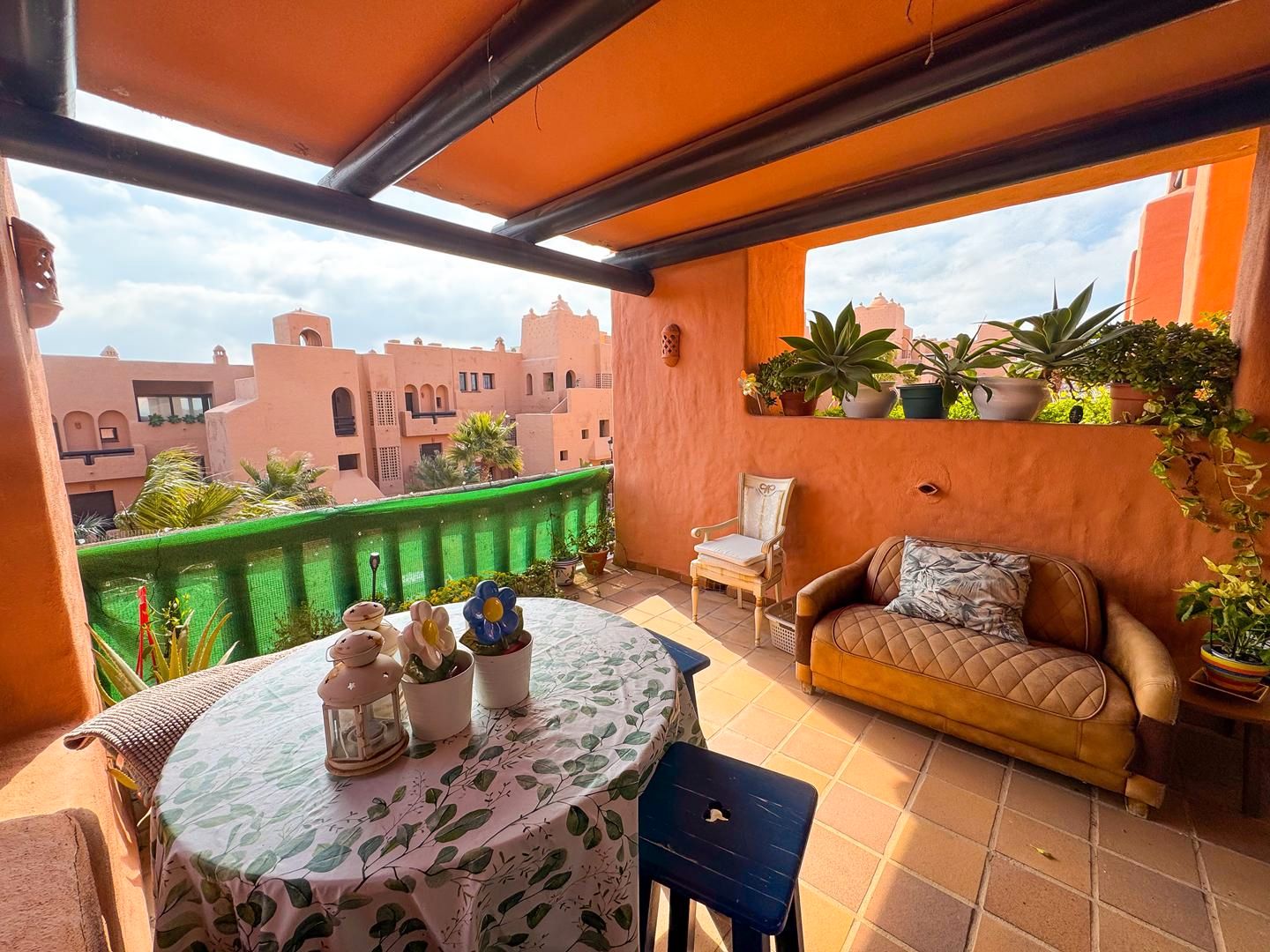 Terrace of Apartment for sale in Manilva  with Air Conditioner, Heating and Terrace