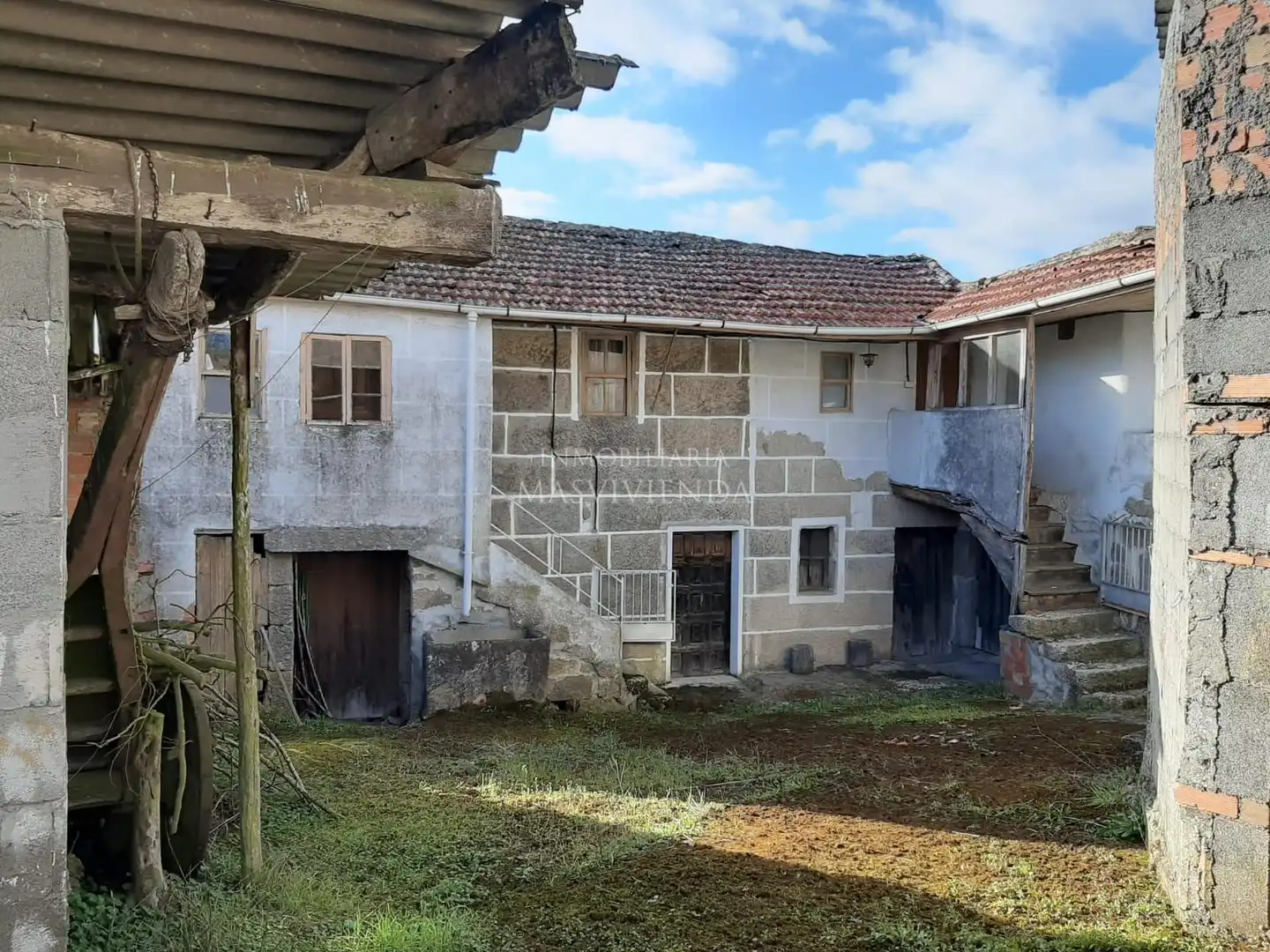 Vista exterior de Casa o chalet en venta en Vilar de Santos con Jardín privado