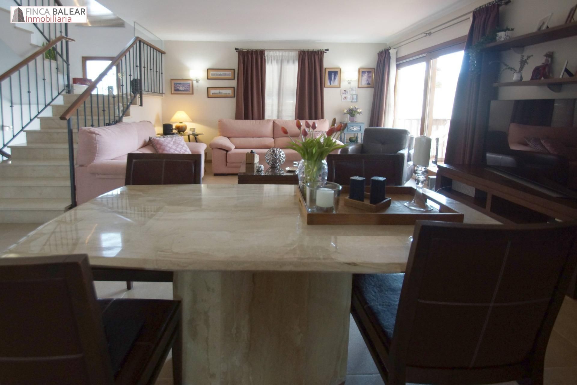 Dining room of Attic for sale in Santa María del Camí  with Air Conditioner, Heating and Terrace