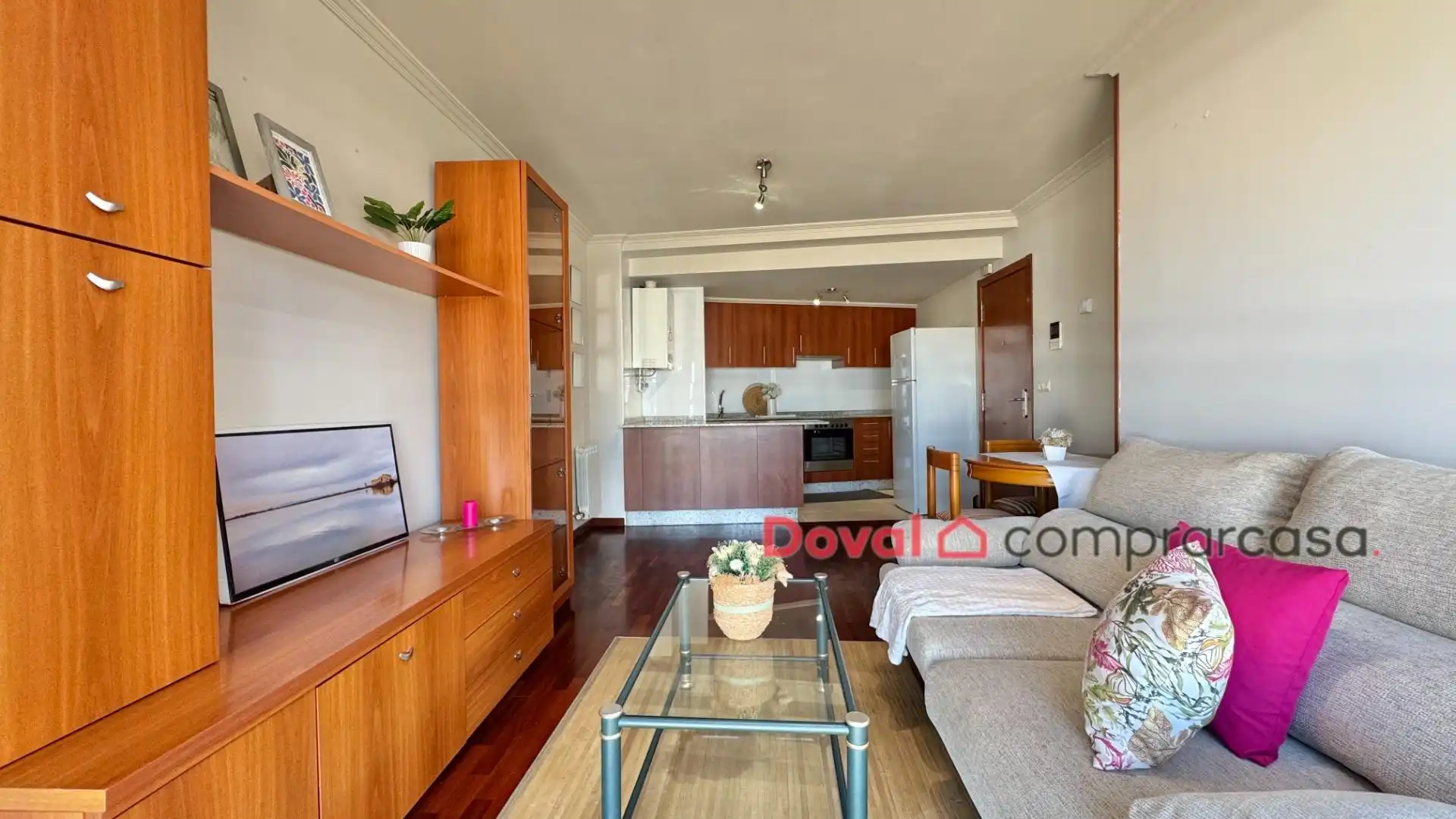 Living room of Flat for sale in Vigo   with Heating and Storage room