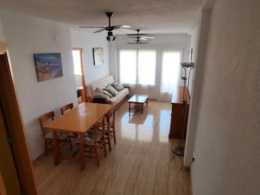 Sala de estar de Piso de alquiler en Cartagena con Aire acondicionado y Amueblado