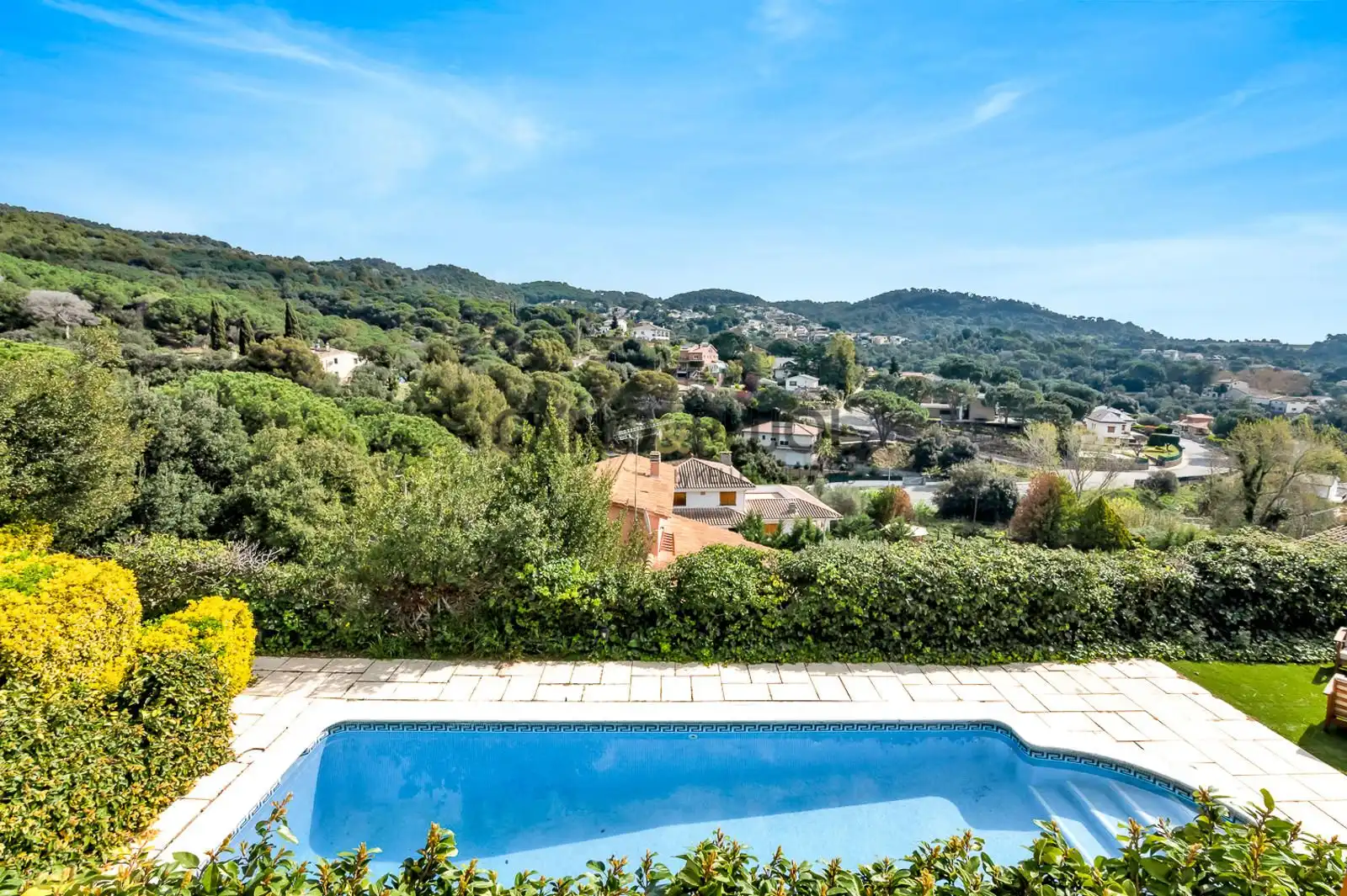 Vista exterior de Casa o xalet en venda en Bigues i Riells del Fai amb Aire condicionat, Calefacció i Terrassa