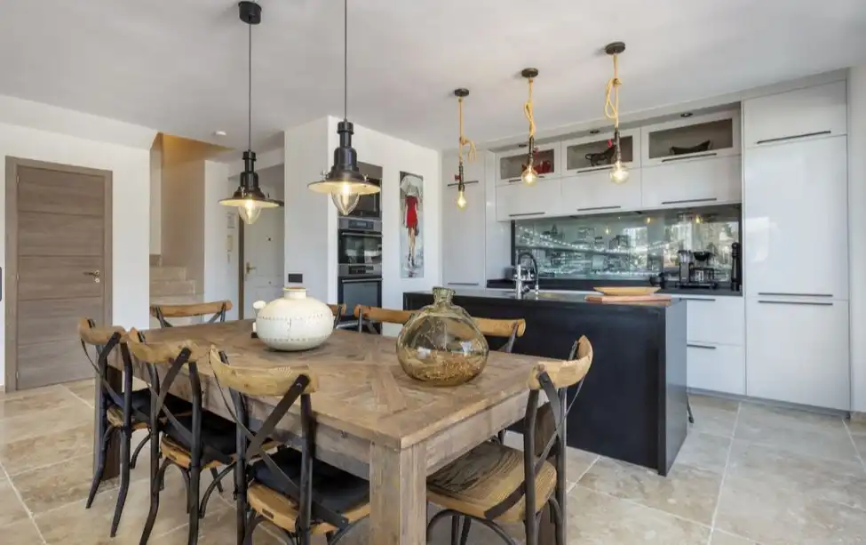 Cocina de Dúplex en venta en Marbella con Aire acondicionado, Calefacción y Terraza