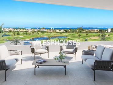 Attico con balcone in vendita a Las Lomas de Rame - Bahía Bella