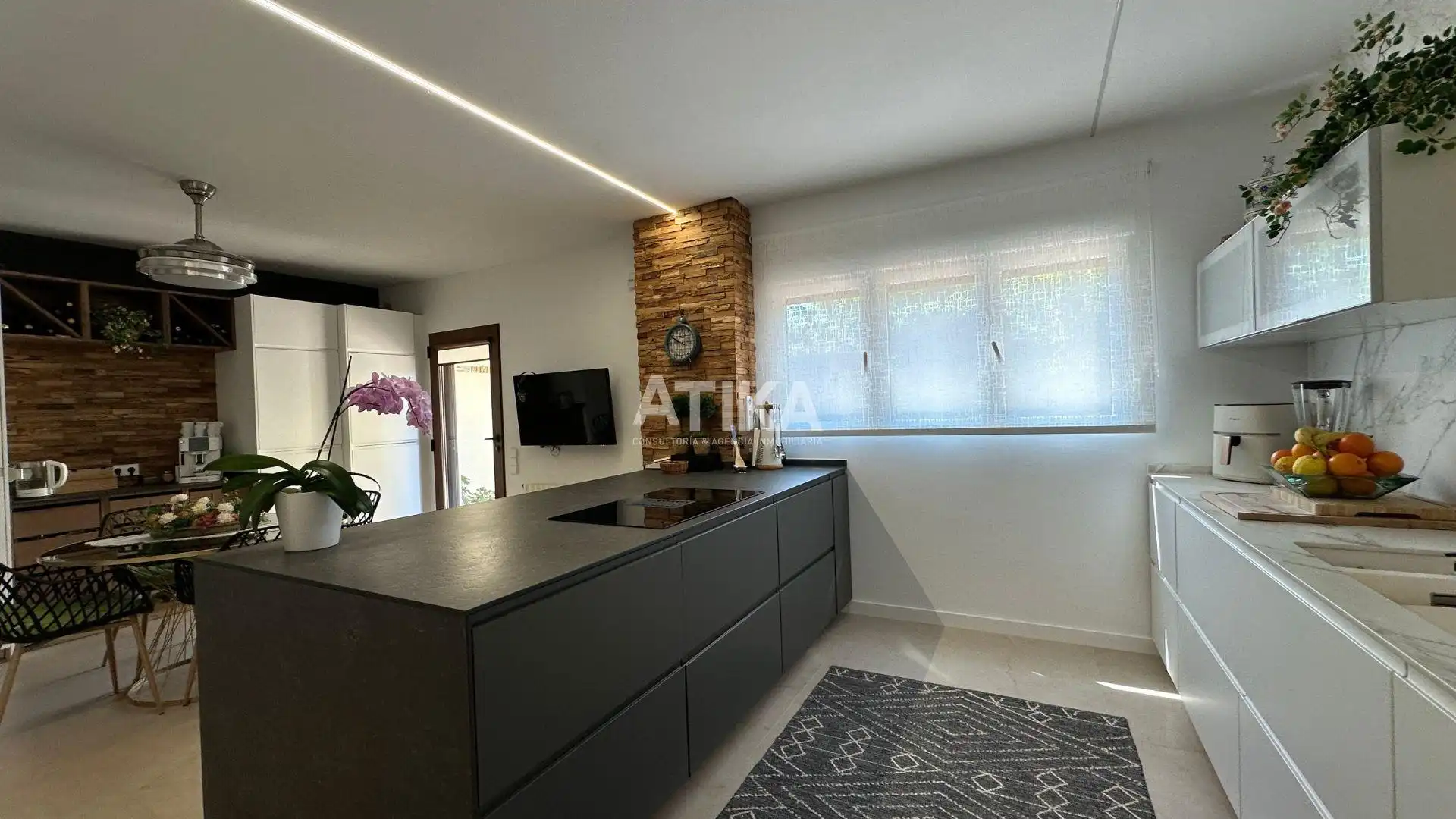 Cocina de Casa o chalet en venta en Ontinyent con Aire acondicionado, Calefacción y Jardín privado