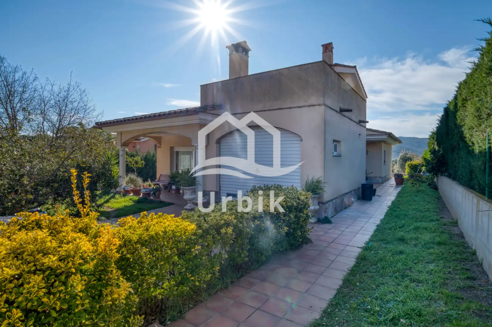Vista exterior de Casa o xalet en venda en Santa Cristina d'Aro amb Calefacció i Jardí privat