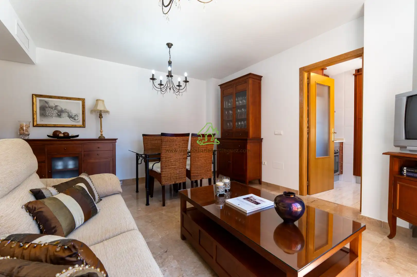 Living room of Apartments for sale in Murcia  with Air Conditioner, Storage room and Furnished