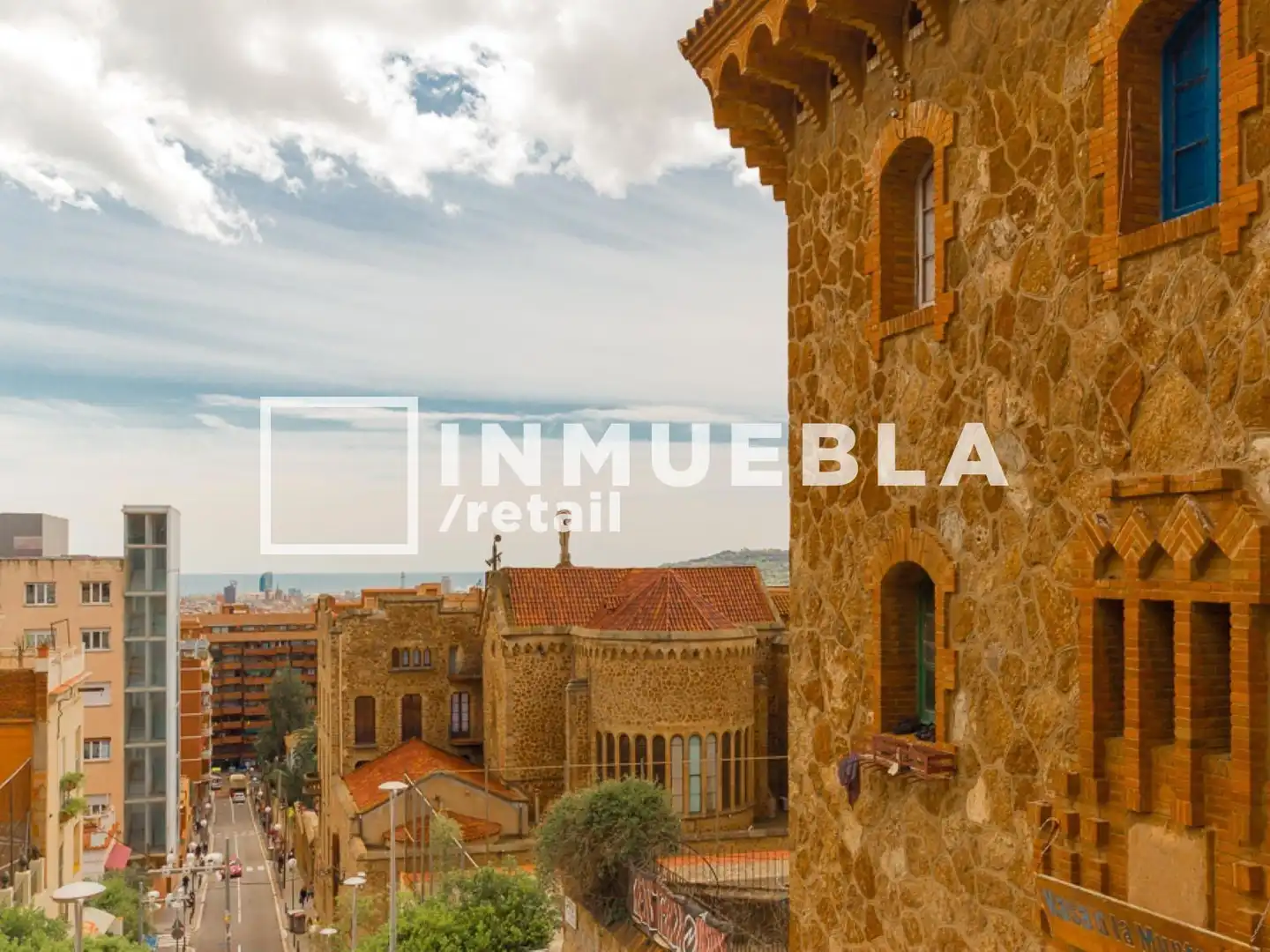 Vista exterior de Local de lloguer en Barcelona amb Aire condicionat